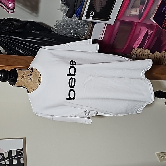 3x bebe sport short sleeved sweatshirt NWT